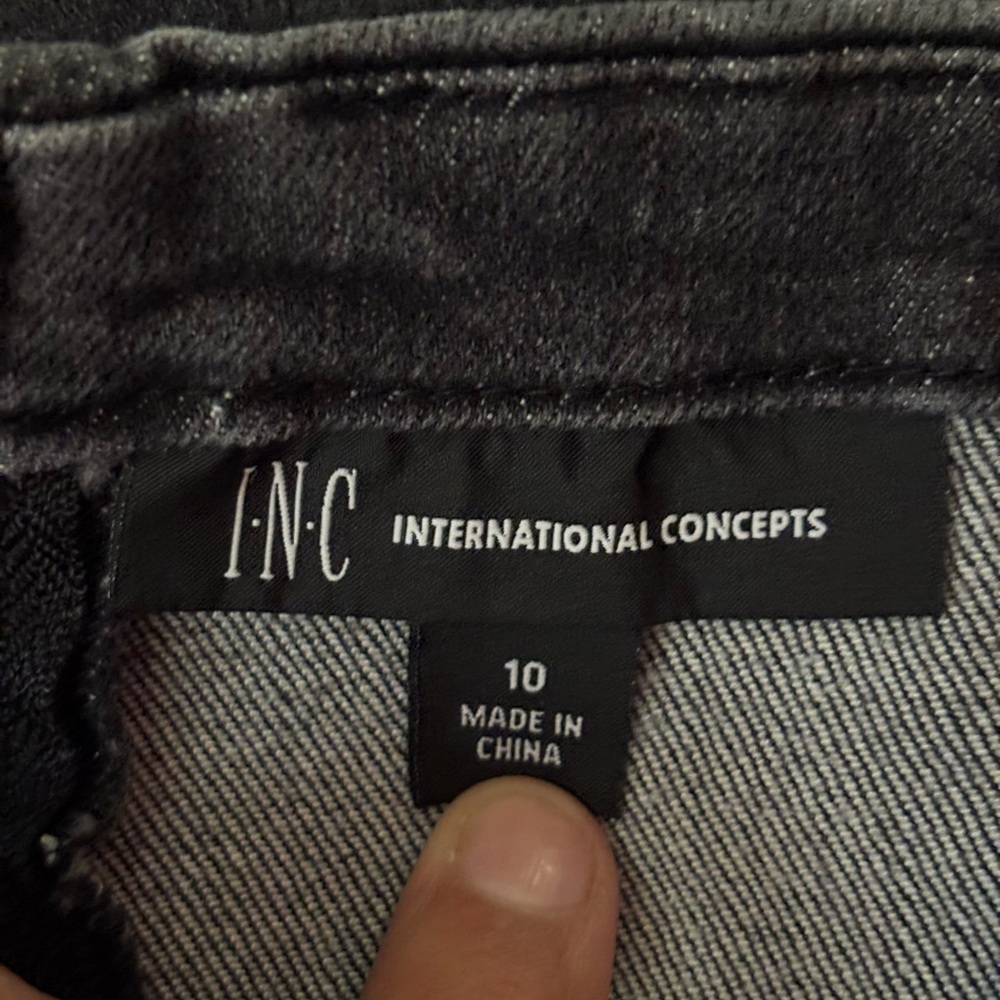 INC International Concepts Dark Wash Jeans